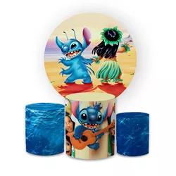 Kit Capa Painel Redondo + Trio Cilindros Decoração... - Loja | Bibi Painéis