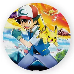 Painel Redondo Decorativo Pokemon - Loja | Bibi Painéis