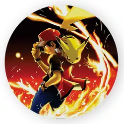 Painel Redondo Decorativo Pokemon - Loja | Bibi Painéis