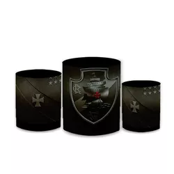 Capa Trio Cilindro Decorativo Vasco - Loja | Bibi Painéis