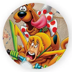 Painel Redondo Decorativo Scooby Doo - Loja | Bibi Painéis