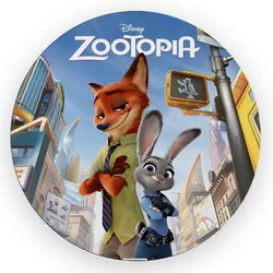 Painel Redondo Decorativo Zootopia - Loja | Bibi Painéis