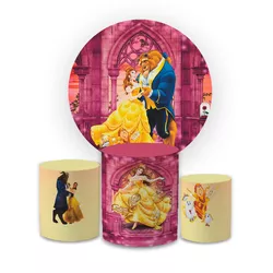 Kit Capa Painel Redondo + Trio Cilindros Decoração... - Loja | Bibi Painéis