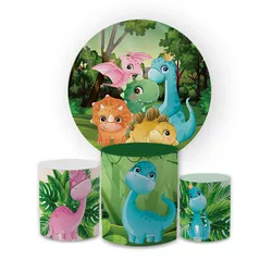 Kit Capa Painel Redondo + Trio Cilindros Decoração... - Loja | Bibi Painéis
