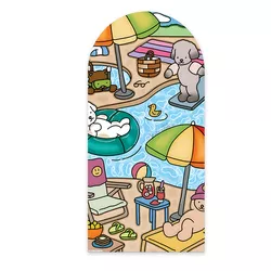 Painel Romano Veste Fácil Decoração de Aniversário... - Loja | Bibi Painéis