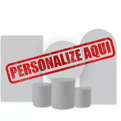 Kit Completo + Trio Cilindro + Painel Redondo + Pa... - Loja | Bibi Painéis