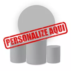 Kit Capa Painel Redondo + Trio Cilindro Personaliz... - Loja | Bibi Painéis