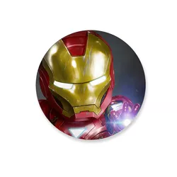 Capa Painel Redondo Avengers Homem De Ferro Baby - Loja | Bibi Painéis