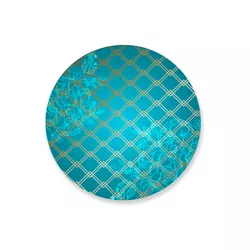 Capa Painel Redondo Mármore Azul Piscina - Loja | Bibi Painéis