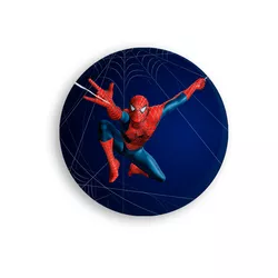 Capa Painel Redondo Homem Aranha Azul - Loja | Bibi Painéis