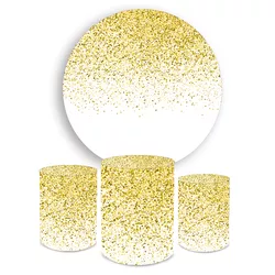 Kit Capa Painel + Trio Cilindros Glitter Branco e ... - Loja | Bibi Painéis