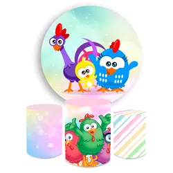 Kit Capa Painel + Trio Cilindros Galinha Pintadinh... - Loja | Bibi Painéis