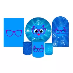 Kit Completo Bolofofo Azul - Loja | Bibi Painéis