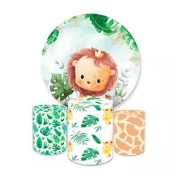 Kit Capa Painel + Trio Cilindro Safari Leão Milesi... - Loja | Bibi Painéis