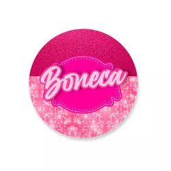 Capa Painel Redondo Decorativo Tema Boneca Decoraç... - Loja | Bibi Painéis