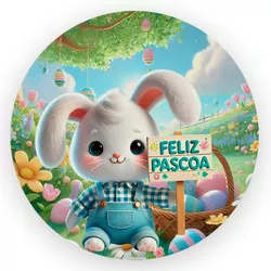 Capa Painel Redondo 1,5x1,5 de Festa Veste Fácil S... - Loja | Bibi Painéis