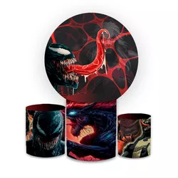 Kit Capa Painel Redondo + Capa Trio Cilindros Subl... - Loja | Bibi Painéis