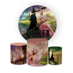 Kit Capa Painel Redondo + Capa Trio Cilindros Subl... - Loja | Bibi Painéis