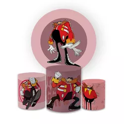 Kit Capa Painel Redondo + Trio Cilindros Decoração... - Loja | Bibi Painéis