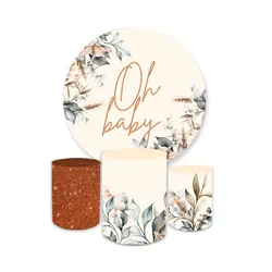 Kit Capa Painel Redondo + Trio Cilindros Decoração... - Loja | Bibi Painéis