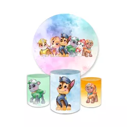 Kit Capa Painel + Trio Cilindros Patrulha Canina D... - Loja | Bibi Painéis