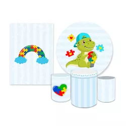 Kit Casadinho Dino Autismo - Loja | Bibi Painéis