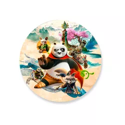 Capa Painel Redondo Kung Fu Panda - Loja | Bibi Painéis