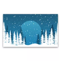 Painel Gigante Para Decoração 5 x 3 Neve 01 - Loja | Bibi Painéis