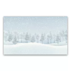 Painel Gigante Para Decoração 5 x 3 Neve 04 - Loja | Bibi Painéis