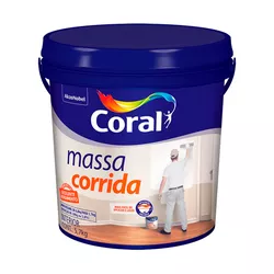 Massa Corrida 6Kg Coral - CACIFE