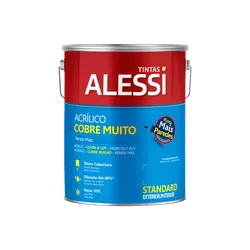 Tinta Acrílica Cobre Muito Rende Mais 3,6 Litros. - CACIFE