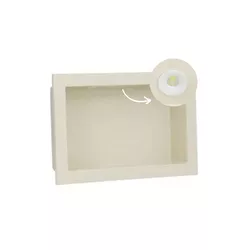 NICHO 2 LEDS 30X50 FORMA ARTEFATOS - CASAITAL