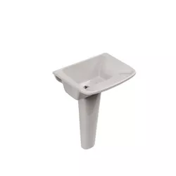 TANQUE C/ COLUNA CINZA1 55X41CM RORATO - CASAITAL