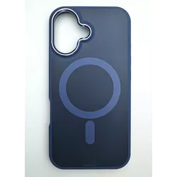 CAPA SMOKE MAGSAFE - IP 16 PRO MAX - AZUL - CASE & SCREEN