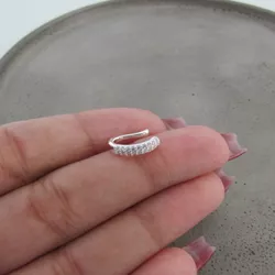 PIERCING FAKE 2 FILEIRAS DE MINI ZIRCÔNIAS NA COR ... - C Martiniano Joias