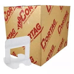 Espaçador Nivelador Slim 1mm 1000 Peças Cortag - Cortag Pro