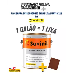 Massa Corrida 5,7kg - SUVINIL - CONSTRUTINTAS