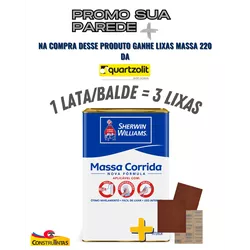 Massa Corrida 25kg - SHERWIN WILLIAMS - CONSTRUTINTAS