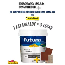 Massa Corrida 25kg - FUTURA - CONSTRUTINTAS