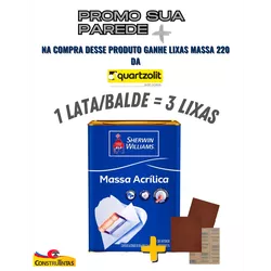 Massa Acrílica 25Kg - SHERWIN WILLIAMS - CONSTRUTINTAS