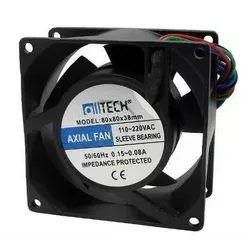 Ventoinha Cooler 80 x 80 x 38mm – 127 / 220V - COPEL ELETRONICA