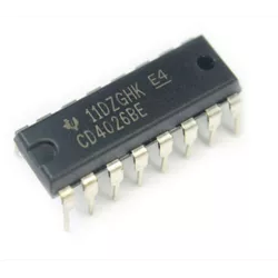 Circuito integrado CD4026 Contador Década - COPEL ELETRONICA