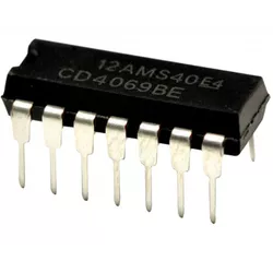 Circuito Integrado CD4069 - porta NOT - COPEL ELETRONICA