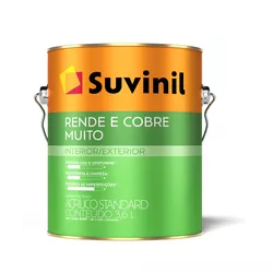 Rende e Cobre Muito Cores 3,6L Suvinil - Corante Tintas