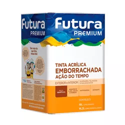 TINTA ACR EMBORRACHADA BRANCO ACAO DO TEMPO 18L FU... - Corante Tintas