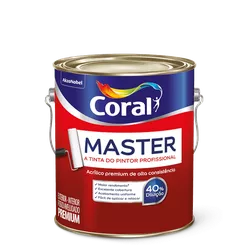 MASTER BRANCO 3,6L CORAL - Corante Tintas