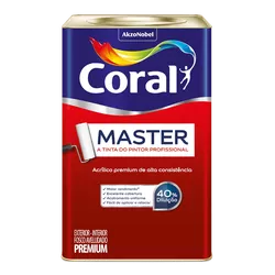 MASTER BRANCO 18L CORAL - Corante Tintas