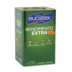 RENDIMENTO EXTRA BRANCO 18L EUCATEX - Corante Tintas