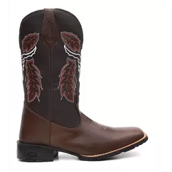 Bota Masculina Texana Cara De Boi - 43 - Country Shop Botas Texanas