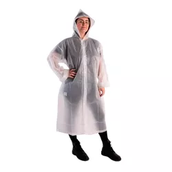 CAPA DE CHUVA LAMINADA VINIL 0,20 TRANSPARENTE CA4... - Data Brasil - EPI's & Treinamentos